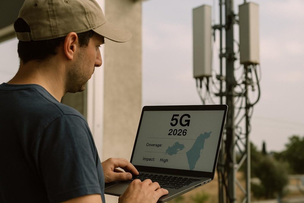 רשת 5G בישראל 2026: איפה יש כיסוי ומה זה משנה למשתמש